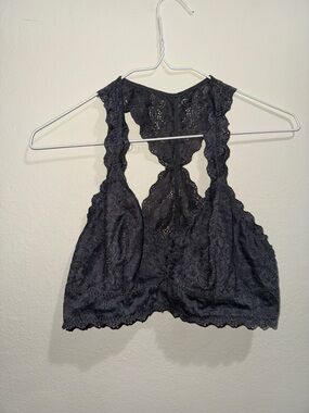 Felina Black Lace Racerback Bralette